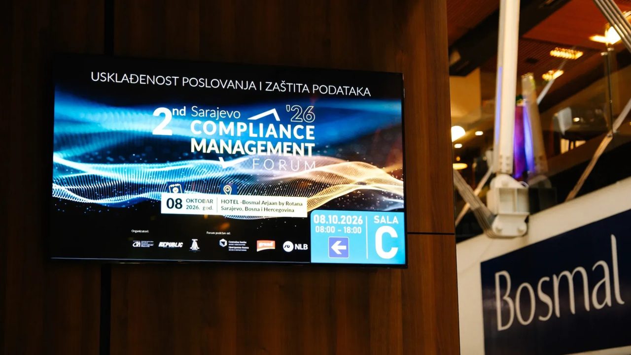 U Sarajevu održan 2nd Sarajevo Compliance Management Forum. Compliance u BiH postaje ozbiljna poslovna funkcija