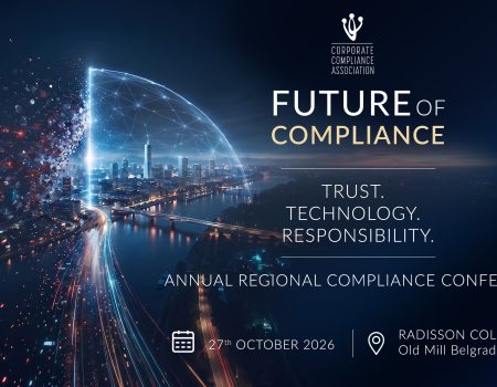 Godišnja konferencija „FUTURE OF COMPLIANCE“ u Beogradu